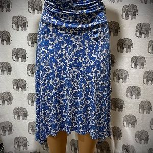 Mixit Skirt, Hankerchief hem, beautiful blue